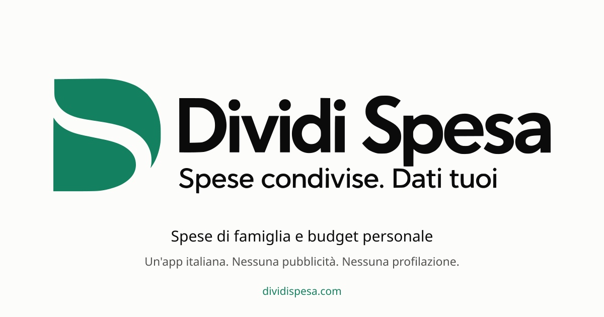 Dividi Spesa: novità e aggiornamenti